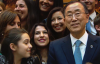 U.N. Secretary-General Ban Ki-moon visits UNRIC at the IPC